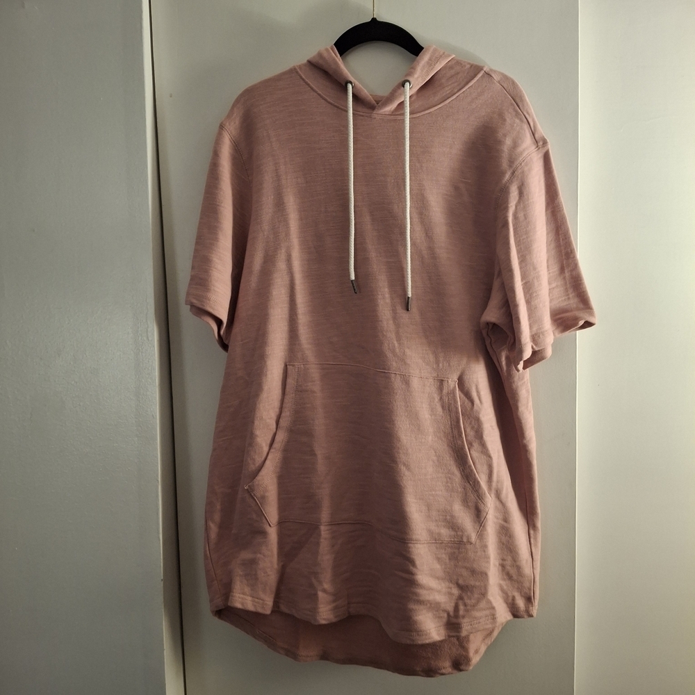 George Men's Light Pink Hoodie
